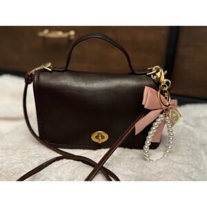 Coach Vintage Casino Bag in Mahogany – Restored to Brilliance